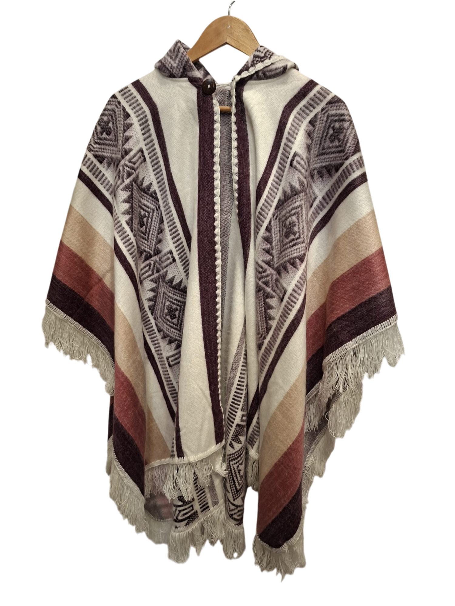 baby alpaca hood yellow red black