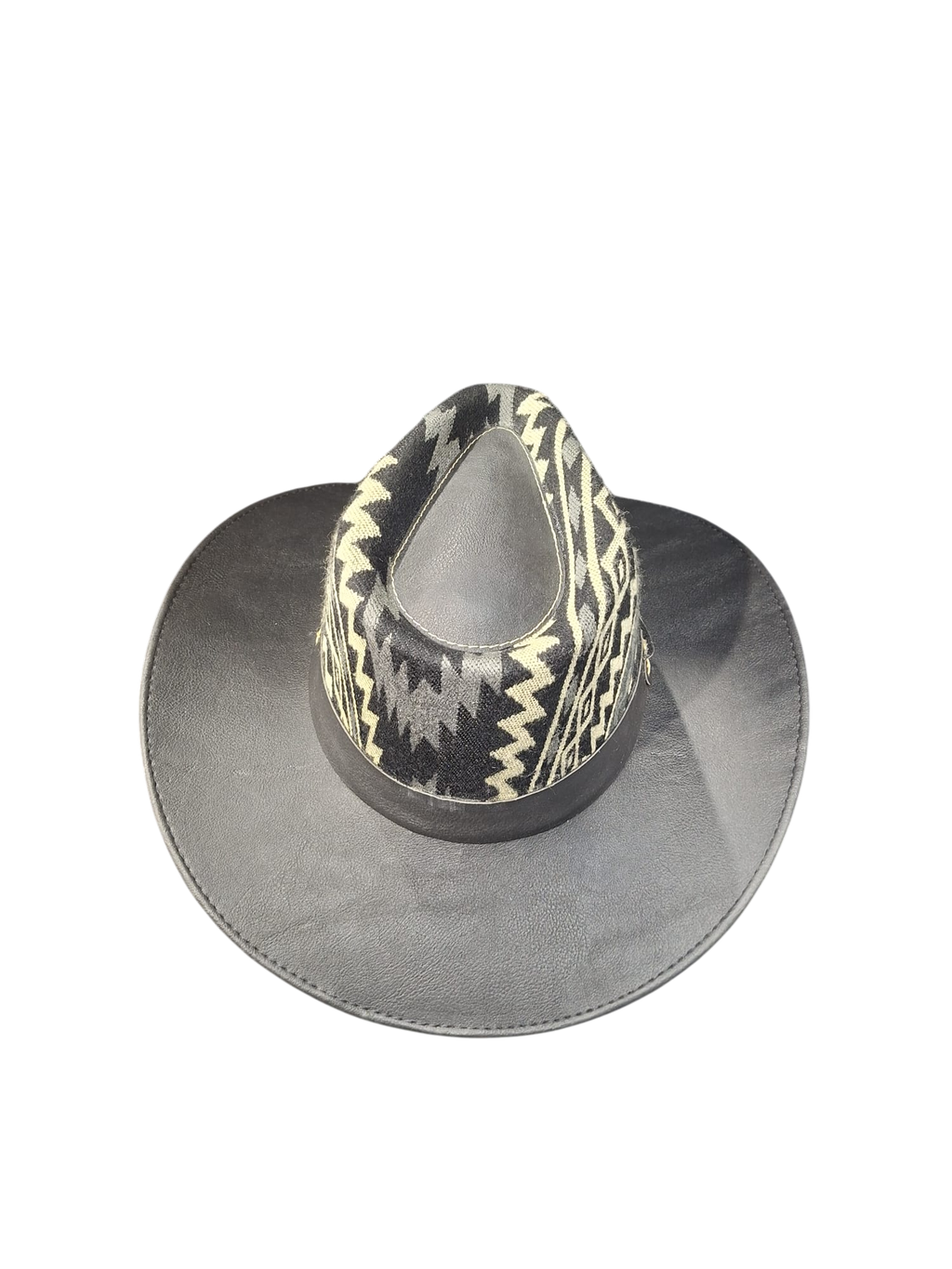 cowboy hat black-cream