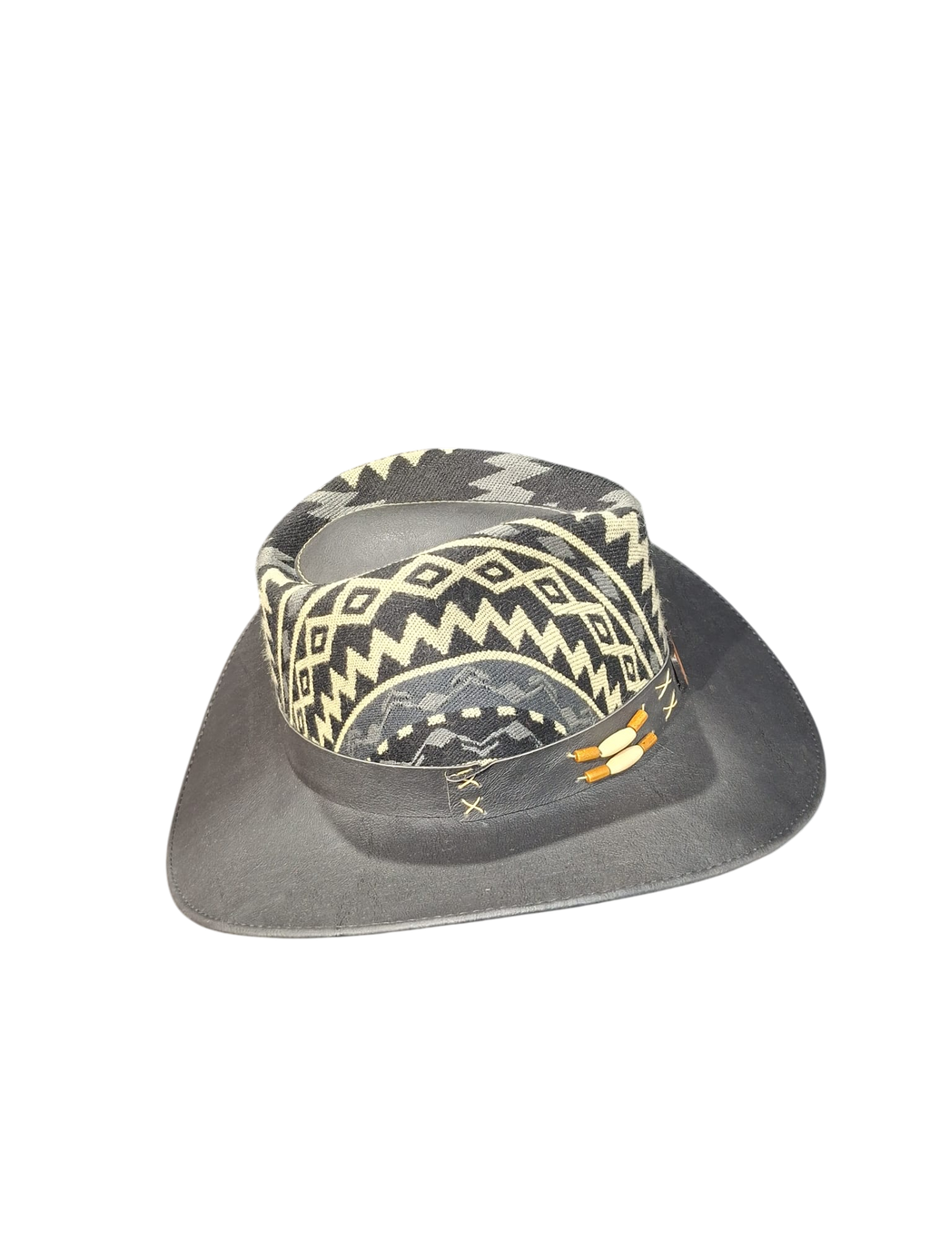 cowboy hat black-cream